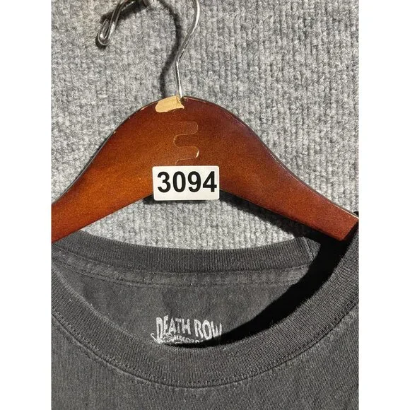 Crooks & Castles Shirt Mens XL Black Death Row Records Graphic Tee Streetwear - Picture 5 of 6